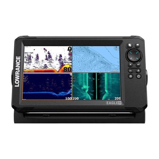 Lowrance Eagle 9 tripleshot Row + tripleshot Transducer, Watersport en Boten, Hengelsport | Roofvissen, Nieuw, Complete set, Ophalen of Verzenden