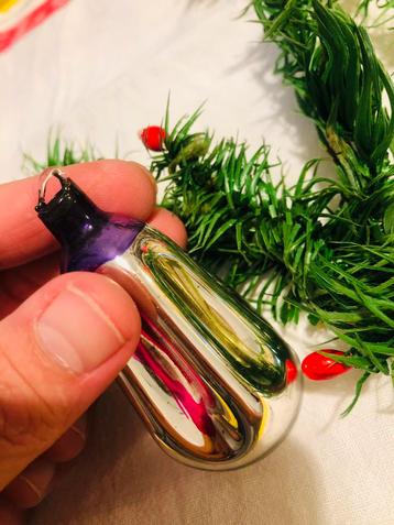 Oude ajeko kerstbal peer kerstversiering beschikbaar voor biedingen