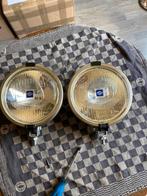 Oldtimer 2 Hella verstralers type Rallye 1000 met covers, Auto-onderdelen, Verlichting, Ophalen of Verzenden, Gebruikt