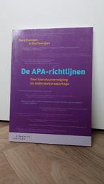 Petra Poelmans - De APA-richtlijnen, Ophalen of Verzenden, Zo goed als nieuw, Petra Poelmans; Olav Severijnen
