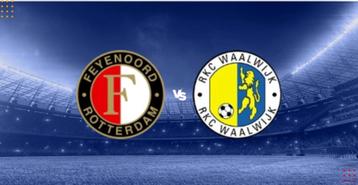 2 kaarten Feyenoord - RKC + entree maasgebouw tickets 