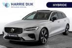 Volvo V60 2.0 T6 Plug-in hybrid AWD Ultra Dark - Automaat |, Auto's, Volvo, Automaat, Gebruikt, Euro 6, 4 cilinders