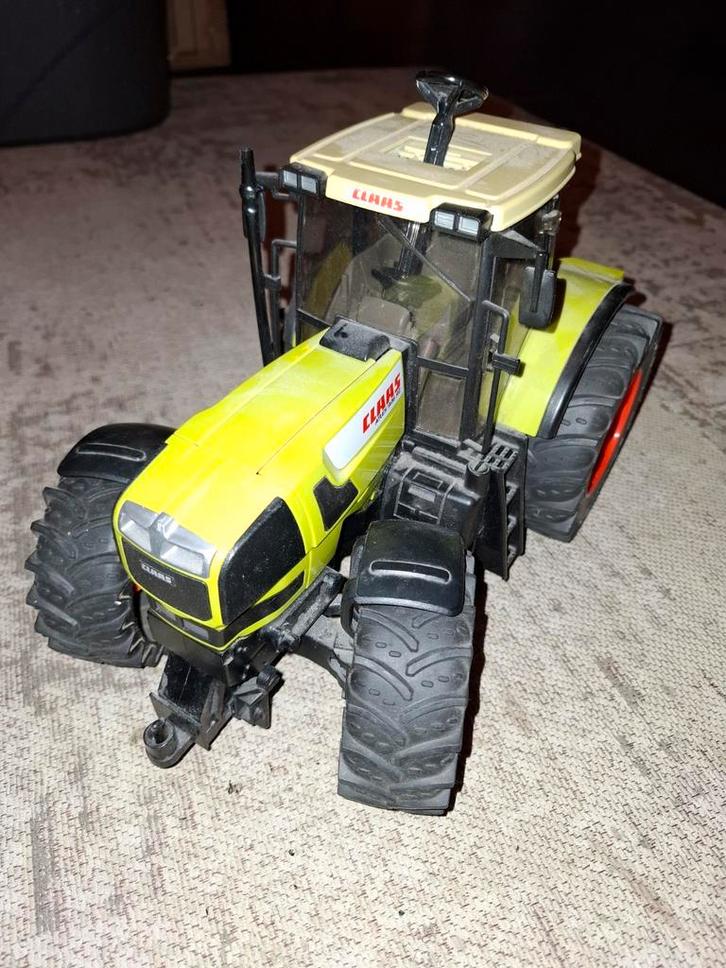 Bruder Claas Atles met hefarm, grasmaaier en kiepkar, Kinderen en Baby's, Speelgoed | Buiten | Voertuigen en Loopfietsen, Ophalen of Verzenden