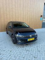 Volkswagen Polo R-Line 1.0 TSI 95pk 7-DSG 2021 Pano-Led, Auto's, Zwart, 95 pk, Zwart, Bedrijf