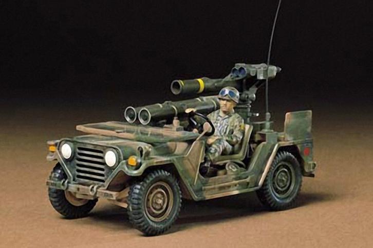 Tamiya 1:35 M151 A2 Ford Mutt 'TOW', Hobby en Vrije tijd, Modelbouw | Auto's en Voertuigen, Nieuw, Truck, 1:32 tot 1:50, Tamiya