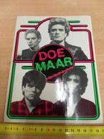 sticker POP transparant DOE MAAR henny ernst jan jan *, Verzamelen, Stickers, Ophalen, Zo goed als nieuw, Bedrijf of Vereniging