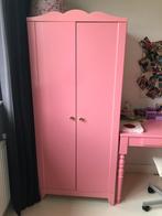 Ikea kledingkast Hensvik met bureau roze meisjes, Ophalen, Gebruikt, Minder dan 50 cm, 105 cm of meer