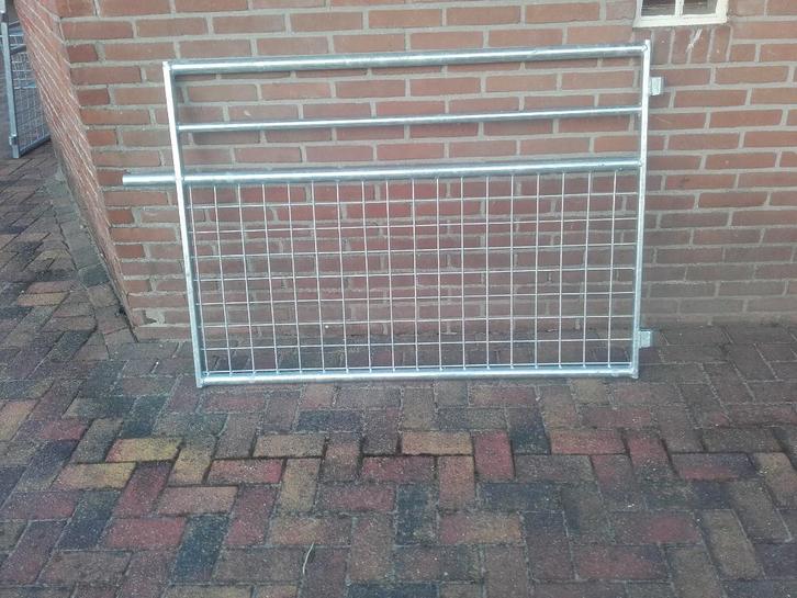 Weidehek 1.5 mtr met gaas (nieuw), Dieren en Toebehoren, Schapen, Geiten en Varkens, Schaap, Meerdere dieren