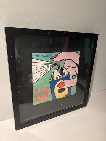 LP Cover in Handgemaakt Frame beschikbaar voor biedingen