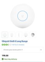 Ubiquiti UniFi 6 Long Range Access Point, Ophalen of Verzenden, Zo goed als nieuw