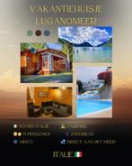 6 pers. vakantiehuis (airco) Noord-Italië Luganomeer camping, 2 slaapkamers, Lombardije en Merengebied, Recreatiepark, Zwembad
