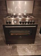 Bertazzoni fornuis met elektrische oven, Ophalen, Gebruikt, 60 cm of meer, Gas
