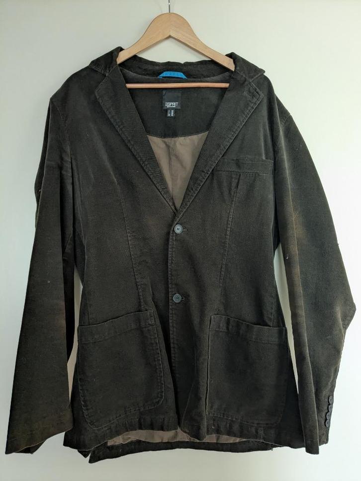 Heren colbert, Kleding | Heren, Kostuums en Colberts, Zo goed als nieuw, Maat 52/54 (L), Bruin, Ophalen of Verzenden