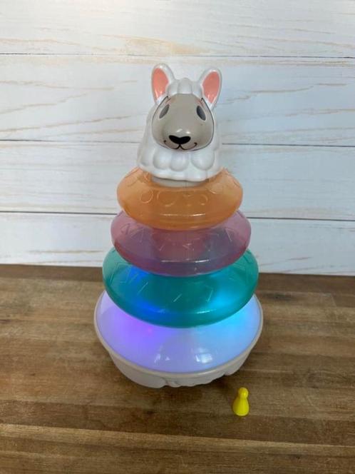 Fisher Price linkimals piramide lama, Kinderen en Baby's, Speelgoed | Fisher-Price, Zo goed als nieuw, Overige typen, Met licht