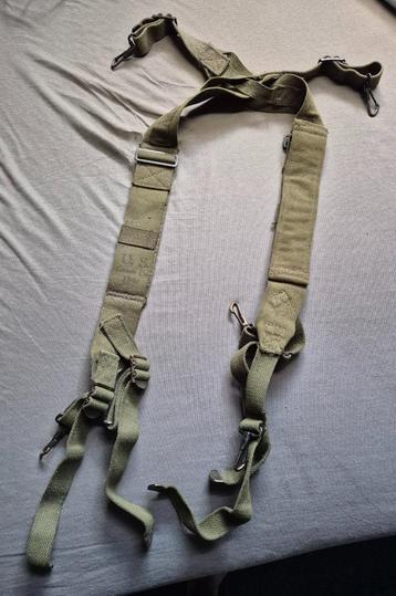 Original US M-1945 Field & Cargo pack Suspenders beschikbaar voor biedingen