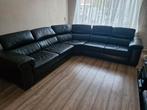 Te koop leren hoekbank, Huis en Inrichting, Ophalen, Gebruikt, Leer