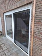 Plissé hordeur, 125cm breed, 189cm hoog, Gebruikt, Deurkozijn, Aluminium, 150 tot 225 cm