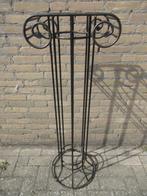 Vintage metalen ionische zuil plantenzuil plantenstandaard, Huis en Inrichting, Woonaccessoires | Zuilen en Pilaren, Ophalen, Gebruikt