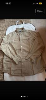 Polo Ralph Lauren overhemd - heren, Kleding | Heren, Overhemden, Beige, Ophalen of Verzenden, Zo goed als nieuw, Halswijdte 43/44 (XL)