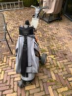 Electrische golftrolley, Sport en Fitness, Golf, Ophalen, Zo goed als nieuw, Golfkar