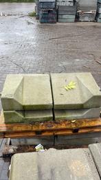 Inritblokken 2x stuk links en 2x stuk rechts 45x16x50, Tuin en Terras, Ophalen, Blok, Zo goed als nieuw, Beton
