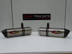 Akrapovic Hexanogal Tita Dempers Kawasaki ZX10R 2006-2007, Ophalen of Verzenden, Gebruikt