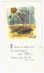 Bp275 prentje manna het hemelbrood, Ophalen of Verzenden, Zo goed als nieuw, Overige typen