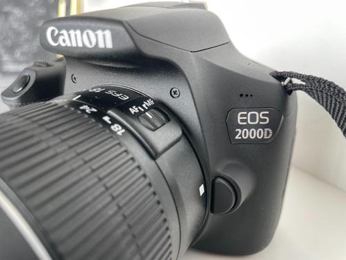 Canon EOS 2000D, Audio, Tv en Foto, Fotocamera's Digitaal, Zo goed als nieuw, Canon, 8 keer of meer, Ophalen of Verzenden