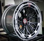 19 inch superdeep concave 3 delige custom velgen 5x112, Gebruikt, Velg(en), Overige, Personenwagen