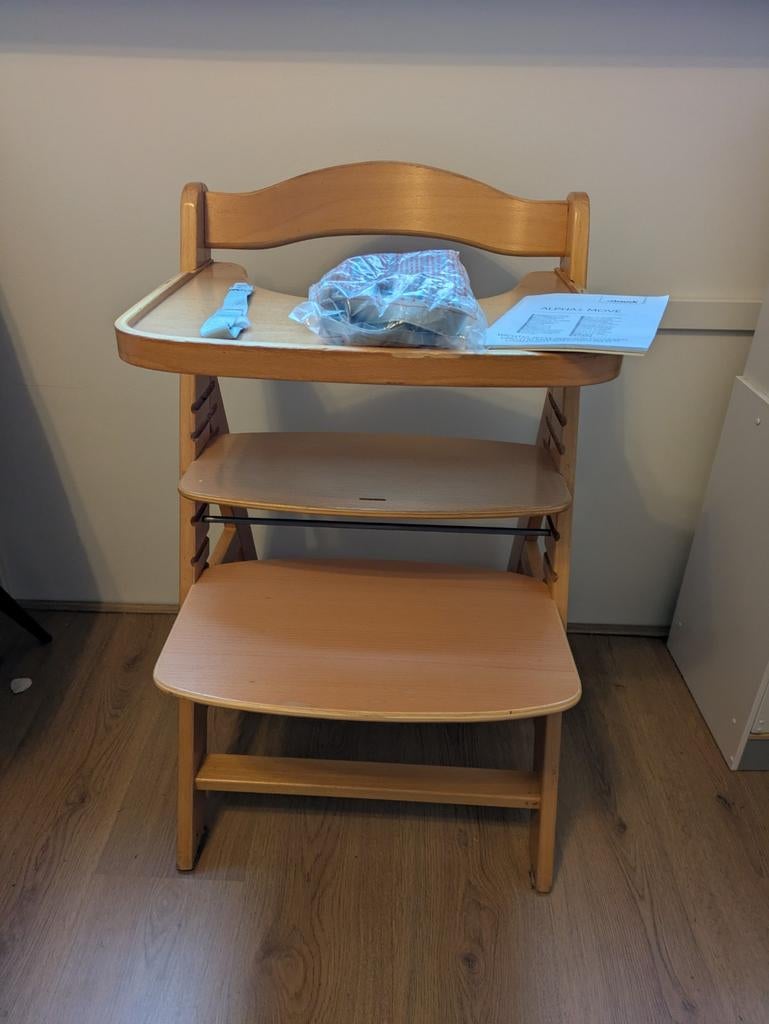 Hauck Alpha+ Move Meegroeistoel, Ophalen, Zo goed als nieuw, Meegroeistoel, Gordel(s)