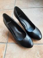 Clarks zwarte leren pumps maat 5.5 maat 38 - 38,5, Pumps, Zwart, Ophalen of Verzenden, Zo goed als nieuw