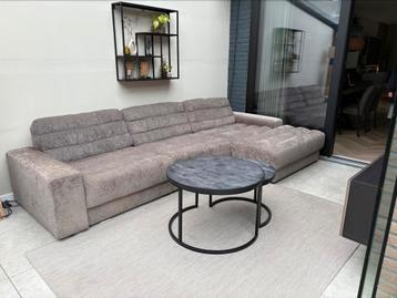 Bank met lounge PRIJS WIJZIGING! €500,- mag per direct weg