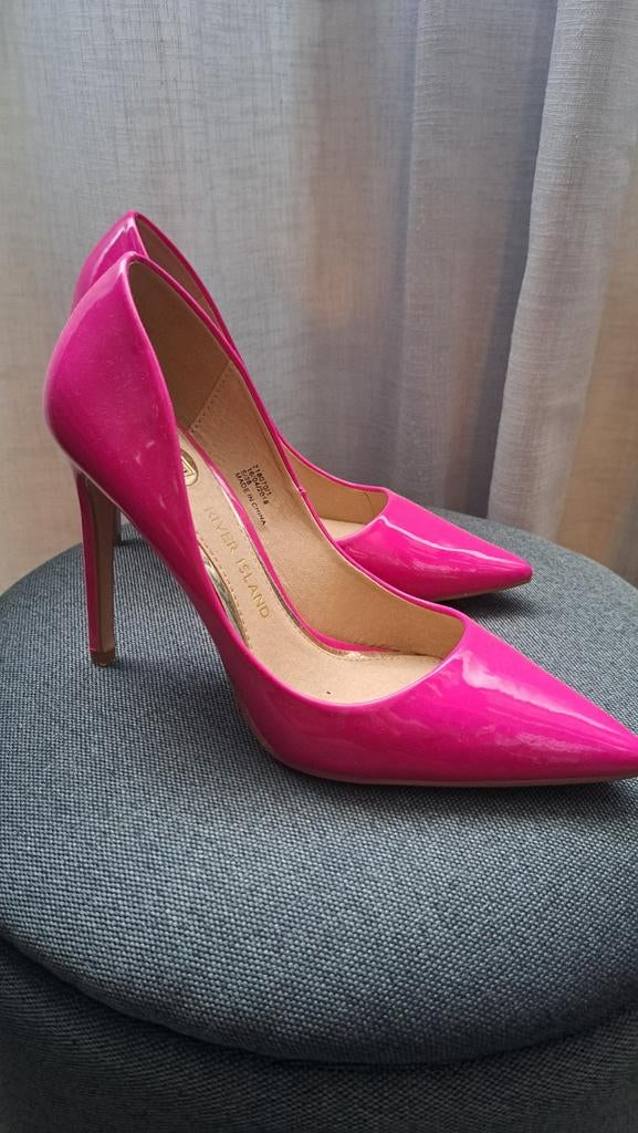 Mooie hakken van River Island 38, Ophalen of Verzenden, Zo goed als nieuw, Roze