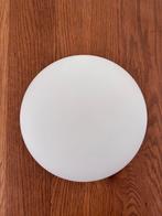Melkglazen Plafondlamp 20cm, Ophalen of Verzenden, Gebruikt, Glas