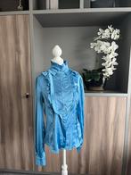 GOLDIE ESTELLE BLOUSE, Kleding | Dames, Blouses en Tunieken, Blauw, Ophalen of Verzenden, Zo goed als nieuw, Maat 36 (S)