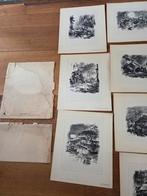 Walter gotschke lithografieen, Ophalen of Verzenden