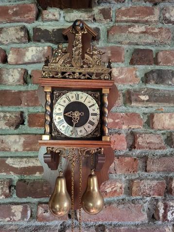 Vintage Zaanse Klok - Eyecatcher! beschikbaar voor biedingen