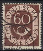 Duitsland Bundespost 1951-1952 - Yvert 21 - Posthoorn (ST), Postzegels en Munten, Postzegels | Europa | Duitsland, Ophalen, BRD