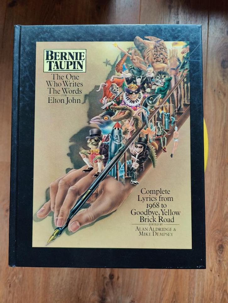 Bernie Taupin - The one who writes the words - Elton John, Boeken, Muziek, Gelezen, Artiest, Ophalen of Verzenden
