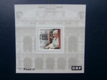 OOSTENRIJK 2003; BLOK MARCEL PRAWY beschikbaar voor biedingen
