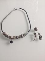 Pandora ketting met beads en extra bedels, Sieraden, Tassen en Uiterlijk, Kettingen, Ophalen, Nieuw, Zilver, Zilver