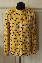 Vrolijke blouse van FABIENNE CHAPOT maat 36, Maat 38/40 (M), Gi, Geel, Gi