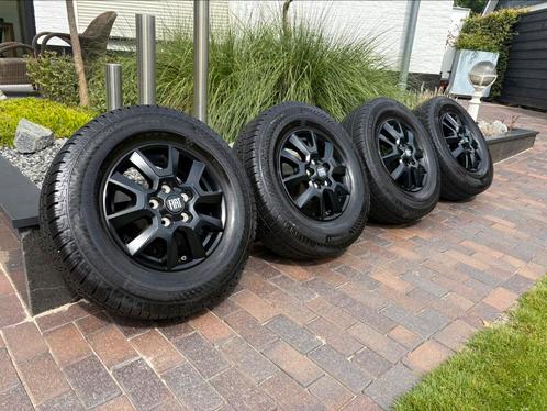 16 inch Fiat Ducato 5x118 velgen 4 seizoenbanden ZGAN!, Auto-onderdelen, Banden en Velgen, Banden en Velgen, All Season, 16 inch