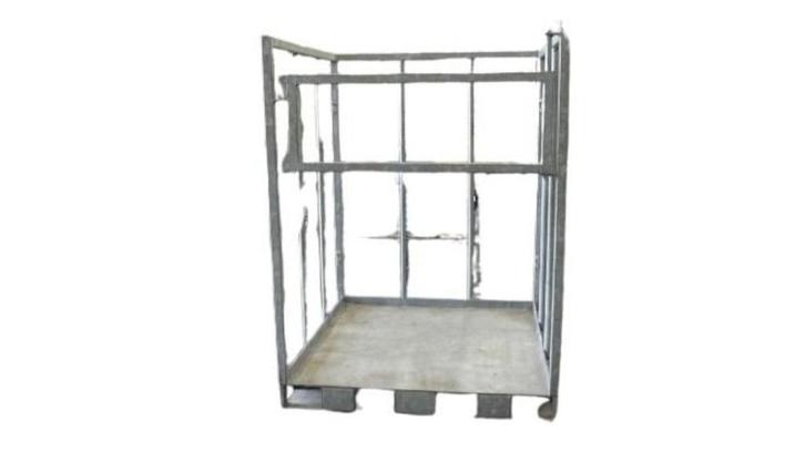 Stalen kooipallet - opslagkooi, Tuin en Terras, Hand-tuingereedschap, Gebruikt, Overige soorten, Ophalen