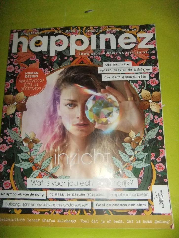 HAPPINEZ TIJDSCHRIFT DECEMBER TIP! OPBRENGST VOEDSELBANK!, Boeken, Tijdschriften en Kranten, Gelezen, Lichaam en Geest, Ophalen