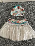Paté de sable rokje met bijpassend hoofddoek 10 jaar, Meisje, Ophalen of Verzenden, Zo goed als nieuw, Jurk of Rok