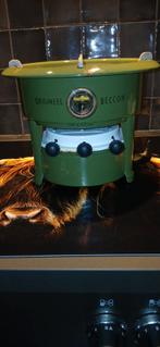 Origineel Beccon petroleumstel - 3 pits - donkergroen, Ophalen of Verzenden