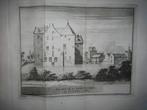 36 Pouderoijen Huis Loevestein Kopergravure 1736, Antiek en Kunst, Ophalen of Verzenden