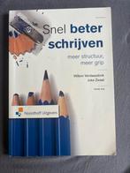 Willem Verdaasdonk - Snel beter schrijven, Ophalen of Verzenden, Zo goed als nieuw, Willem Verdaasdonk; Joke Zwaal