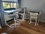 3 antiek school bureautjes, Ophalen of Verzenden, Gebruikt, Tafel(s) en Stoel(en)
